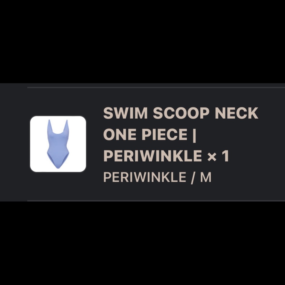 Skims one piece